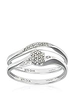 Revoni Anillo x 2 (Oro Blanco)