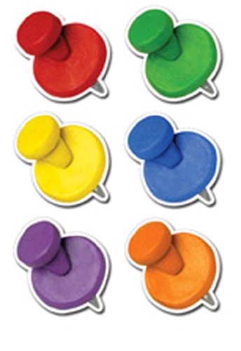 PUSH PINS DESIGNER CUT OUTS