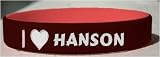 I Love Hanson Custom Wristband