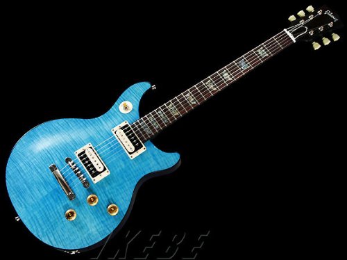 Gibson CUSTOM SHOP TAK MATSUMOTO DC STANDARD FLAMETOP AQUA BLUE  【TAK AB3131】