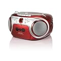 Scott The Essential Line B10RD EL Tragbares Stereo Radio (CD-/MP3-Player, Radiorecorder) rot