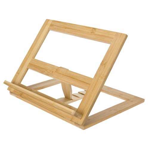 Natural Living Bamboo Recipe Book Holder