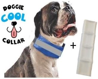 Doggie CoolCollar Value Pack - Two Inserts Plus Great Dog Cooling Collar For Large to Extra Large Dogs - Keeps Your Doggie Cool for Hours!