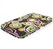 Retro Style Flat Opera Wallet with Checkbook Holder in Choice of Colors (Black)
