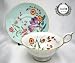 ウェッジウッド（WEDGWOOD）ハーレクイーン コレクション ターコイズ クロッカス ティーカップ＆ソーサー