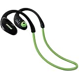 MPOW Cheetah Sport Bluetooth 4.1 Wireless Stereo Headset Headphones Earphone Earbuds - Retail Packaging - Green