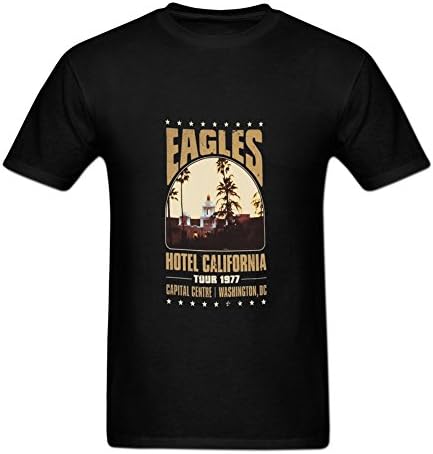LLKE Men's Eagles Rock Band t-shirt XL Black