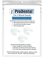 Mouth Guard from ProDental - BPA Free - Teeth Grinding Night Guard, Athletic Mouth Guard, Teeth Whitening Tray - Includes 3 Customizable for Comfort Dental Guards - Hygienic, FDA Approved Soft Material - Made in USA