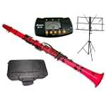 Merano B Flat Pink Clarinet with Case+Metro Tuner+Music Stand