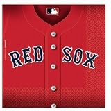 Boston Red Sox Paper Lunch Napkin (36 Pack)