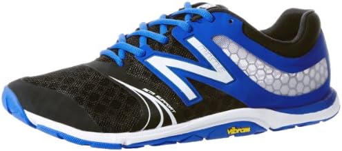 New Balance Men's MX20v3 Minimus Cross-Training Shoe,Black/Blue,8 2E US