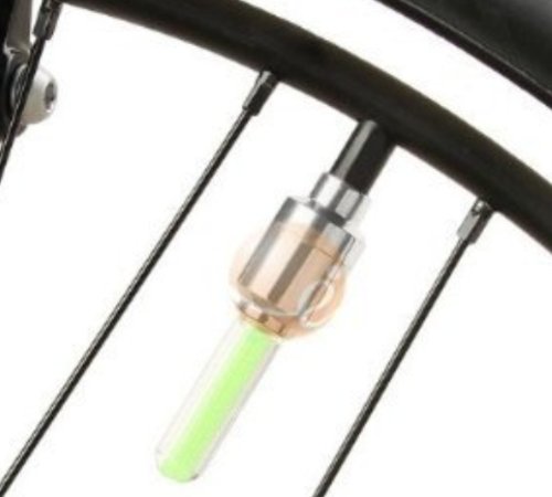 Liroyal LED Flash Tyre Wheel Valve Cap Light for Car Bike bicycle Motorbicycle Wheel Light Tire Light