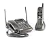 Waxess GSM DM1000G Fixed Cellular Desktop Phone with Cordless Handset - Black