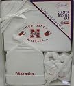 Nebraska Cornuskers Newborn / Baby / Infant 3pc Gift Set