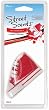 Street Scents Red Hi-Top Sneaker Hanging Air Freshener, Strawberry Scent