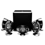 KEF KHT2005.3 5.1 Subwoofer/Satellite System with KUBE-2 (Gloss Black)