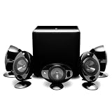 KEF KHT2005.3GB 5.1 Subwoofer/Satellite System with KUBE2 (Gloss Black)