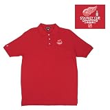 Detroit Red Wings NHL '08 SC Champs Classic Pique Polo Shirt (Dk Red)
