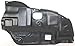 OE Replacement Toyota Camry Passenger Side Lower Engine Cover (Partslink Number TO1228106)