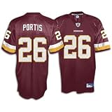 Clinton Portis Jersey: Reebok Dark Red Replica #26 Washington
Redskins Jersey - Medium