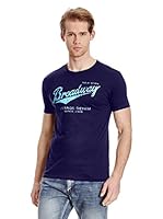 Broadway NYC Camiseta New York (Azul Oscuro)