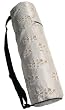 Soil Resistant Yoga Mat bag Zipper Pocket WOVEN BEIGE