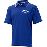 Nike Kentucky Wildcats Blue Classic Dri Fit Short Sleeve Polo