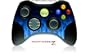 XBOX 360 Wireless Controller Skin - Fire Blue (Controller Not Included)