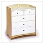 Offi Bebe 2 Kids Dresser with 5 Drawers