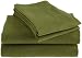 Heavy Weight Solid Flannel Queen Sheet Set, Sage