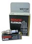 Bosch Platinum Spark Plugs, WR7DP, Box of 4 Fits: Volkswagen, Porsche, Volvo, Audi, BMW, Jaguar, Mercedes-Benz