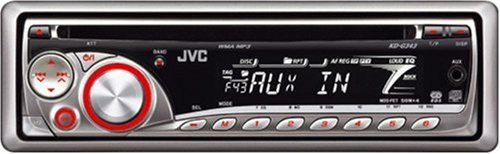 JVC KD-G343 CD / MP3 / WMA Player Detachable Face