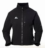 COX SWAIN Damen TITANIUM Softshell Jacke BEAR - 10.000mm Wassersäule 5.000 Atmungsaktiv, Farbe: Black, Größe: M