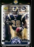 2005 Upper Deck Legends Marshall Faulk St Louis Rams Football Card #77 - Mint Condition - In Protective Display Case !!