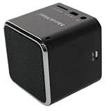 MusicMan TXX3527 Mini Soundstation (MP3 Player, Stereo Lautsprecher, Line In Funktion, SD/microSD Kartenslot) schwarzvon "Technaxx Deutschland..."