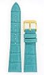 Watch Band Aqua Genuine Leather Crocodile Grain 20 millimeter Tech Swiss Watch Band Aqua Genuine Leather Crocodile Grain 20 millimeter Tech Swiss