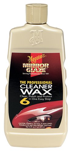 Meguiars M 0616 Mirror Glaze Professional CleanerWax 16 oz liquid Meguiars M 0616 Mirror Glaze Professional CleanerWax 16 oz liquid