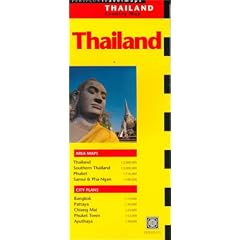 Thailand Travel Map 2nd Edition (Thailand Regional Maps)