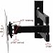 VideoSecu Plasma TV LCD monitor swing Wall Mount Fits Sharp Aquos LC-26DV22u, LC-26DV22u-W, LC32AV22u, LC32D53X, LC-32DV22u, LC-32D40U, LC-32SB24U, LC37SH20U, LC37D53X, LC-40C37U, LC-42d62U, LC-42d72U, LC42PD7X, LC-32LE700UN 1K9 image 1