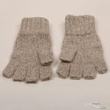 Fingerless Wool Glove-Oatmeal