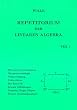 Repetitorium der Linearen Algebra Teil 1