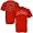 Majestic Los Angeles Angels of Anaheim #48 Torii Hunter Red Players T-shirt