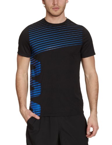 Reebok Herren T-Shirt Training Day Zigtech Gr, black/buff blue f11-r, XL, O43561 Preisvergleich