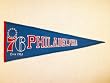 Philadelphia 76ers - NBA Basketball Hardwood Traditions (Pennants)