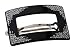 France Luxe Box Cut Pave Swarovski Barrette