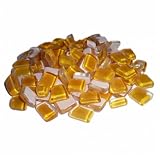Eigenschaften Mosaikstein GmbH / Softglas ~150 Mosaiksteine Polygonal Orange