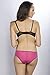 Hers by Herman Women's Sexy Cleopatra Push up Bra with Lace with Bikini and Thong