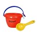 Toys : Baby Sand Bucket Red PVC-Free