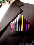 Tuxedo Pocket Squares - Bling Satin
