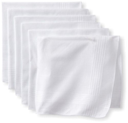 Nautica Men's Handkerchief Gift Set,White,One Size